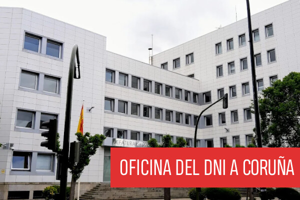 Oficina de extedición del DNI en A Coruña (Jefatura Superior de Policía de Galicia)