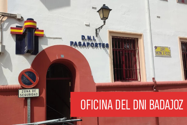 Oficina de extedición del DNI en Badajoz (Oficina DNI y Pasaporte)