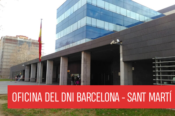 Oficina de extedición del DNI en Barcelona (Oficina DNI y Pasaporte)