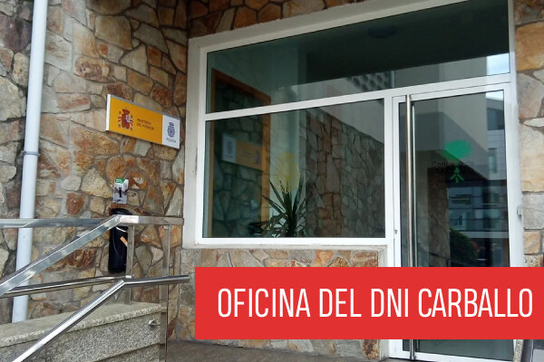 Oficina de extedición del DNI en Carballo (Comisaría de la Policía Local)