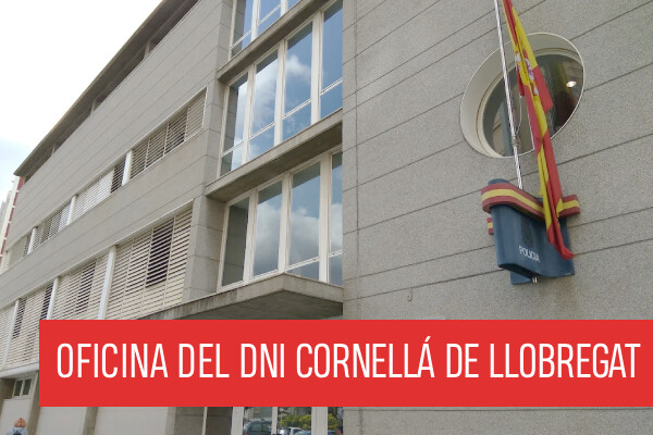 Oficina de extedición del DNI en Cornella de Llobregat (Comisaría de la Policía Nacional)