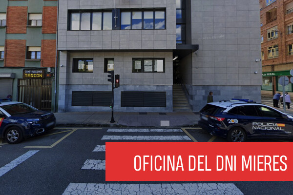 Oficina de extedición del DNI en Mieres (Comisaría de Policía Nacional)