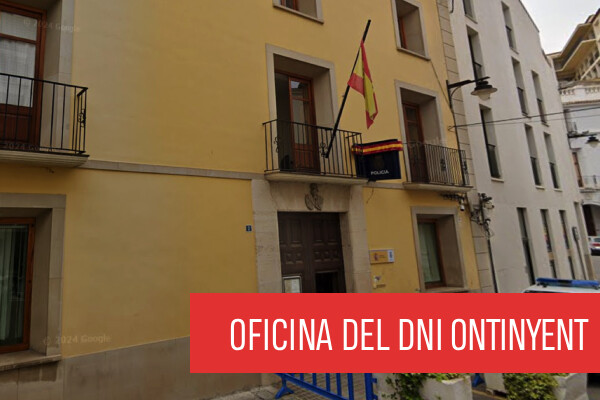 Oficina de extedición del DNI en Ontinyent (Oficina DNI y Pasaporte)