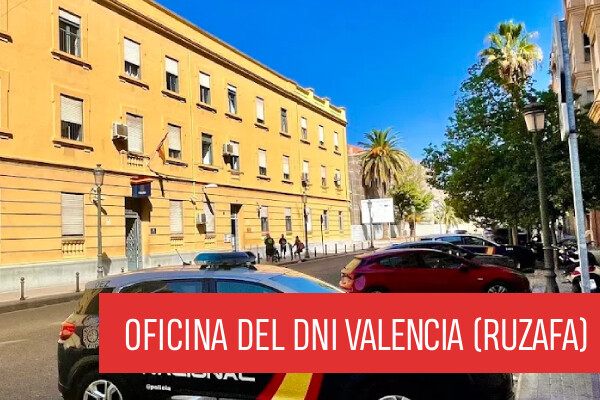 Oficina de extedición del DNI en Valencia (Comisaría de la Policía Nacional)